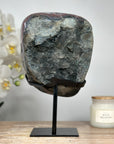 Natural Amethyst Cluster with Huge Deep Purple Crystals - MWS1710