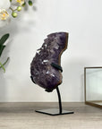 Uruguayan Amethyst Moon Shape Crystal - MWS2579