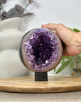 Large Amethyst & Agate Sphere Geode from Uruguay - SPH0164