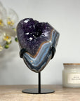 Gorgeous Amethyst & Blue Agate Crystal - MWS1441