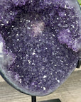 Natural Amethyst Geode on Stand from Uruguay - MWS3352