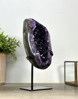 Top Grade Amethyst Geode with Metallic Stand - MWS2420
