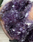 Natural Uruguayan Amethyst & Jasper Crystal Formation - MWS2030