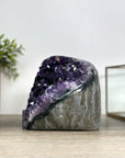 A+ Grade Natural Amethyst Cathedral, Deep Purple Crystals - CBP1176