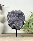 Natural Sirit Amethyst Crystal Formation on stand - MWS3297