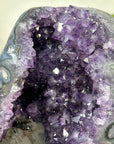 Natural Amethyst GEode with Calcite Crystal Inclusion - CBP1426