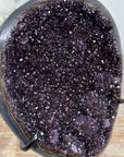 Druzy Amethyst & Agate Natural Geode, Super Shinny Crystals - MWS1569