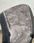 Natural Uruguayan Agate Geode with Druzy Interior - MWS3017