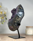 Outstaning Natural Amethyst & agate Geode with Stalactites Formations - MWS1754