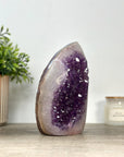 Amethyst Stone Flame Carving - FST0170