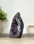 Amethyst & Agate Stone Flame Carving - FST0163