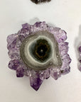 Unique Amethyst, Agate & Jasper Stalactite Slices Set - Natural Crystal for Handmade Jewelry - STS0072