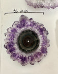 Wholesale Amethyst Stalactite Slices for Jewelry Making - Bulk Flat Set - STS0079