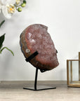 Beautiful Red Quartz Moon Crystal - MWS2365