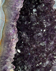 Large Amethyst Geode with Blue agate Shell - MWS1885