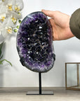 Top Grade Amethyst Cluster with Unique Deep Purple Color - MWS2561