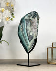 Unique Large Green Jasper Slice - MWS2240