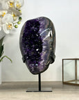 Top Grade Premium Amethyst Geode with Metal Stand - MWS2468