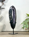 Natural Agate & Amethyst Geode Slice Portal - MWS3243