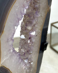 Natural Agate, Quartz & Amethyst Crystal Portal - MWS1954