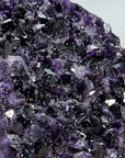 Deep Purple Cathedral with Sugar Crystal Inclusions - CBP1050