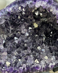 Large Natural Amethyst Geode on Stand for home Decor - MWS3279