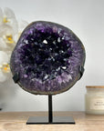 A+ Grade Amethyst Geode with Large & Shinny Crystals - MWS1475
