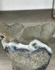 Natural Druzy Crystal with Green Color Tones – Unique Mineral Display Piece" - MWS2898