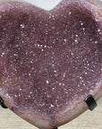 Natural Pink Tone Amethyst Stone Heart - HST0343
