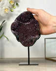 Amethyst Druzy With Sparkling Crystal Texture - MWS2523