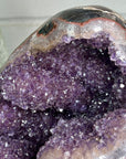 Natural Amethyst & Agate Statement Piece for Home Decor - CBP1255