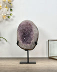 Natural Amethyst Geode on Stand - MWS3029