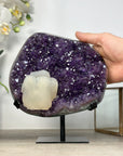Top Grade Amethyst Specimen with Natural Calcite Formation - MWS2530