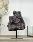 Natural Crystal Cluster with Stalactite Formations for Home Decor - MWS2640