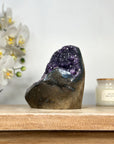 Natural Amethyst Cathedral Cave with self Cut Base - CBP1122