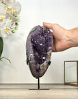 Natural Uruguayan Amethyst Geode on Stand - MWS2980