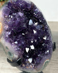 A+ Grade Amethyst & Green Jasper Crystal Formation - MWS2146