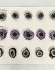 Amethyst Genuine Stalactite Slices Flat - Perfect for Crafting Unique Jewelry - STS0057
