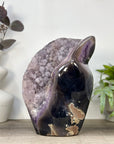 Uruguayan Sugar Amethyst & Agate Statement Piece for Home Decor - CBP1433