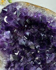 A Grade Amethyst Crystal Cluster with Large Deep Purple Crystals - MWS2032