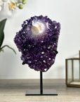 Natural Uruguayan Amethyst Crystal Formation with Stand - MWS2251
