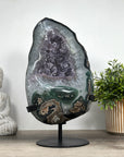 Large Sugar Amethyst Geode with Quartz Shell - MWS0137