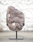 Natural Quartz Crystal Cluster with Calcite Formation - MWS0400
