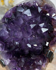 Natural Amethyst Cluster with Large & Shinny Crystals - MWS1970