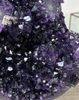 Deep Purple Natural Amethyst Geode Statement Piece - MWS2453