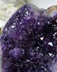 Top GRade Natural Deep Purple Amethyst Geode - MWS2035