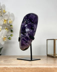 A Grade Deep Purple Amethyst Cluster with Large Crystals - MWS1861