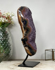 Huge Natural Amethyst Cluster with Red Agate Shell - AWS1355