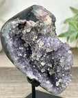 Uruguayan Amethyst Specimen with Calcite Formations - MWS3291