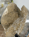 Natural Yellow Sugar Druzy Geode - MWS1890